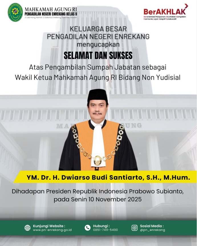 10 NOVEMBER SUMPAH JABATAN WAKA MA NON YUDISIAL